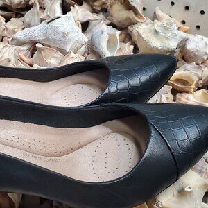 Clarks Womens Crewso Wick Leather New